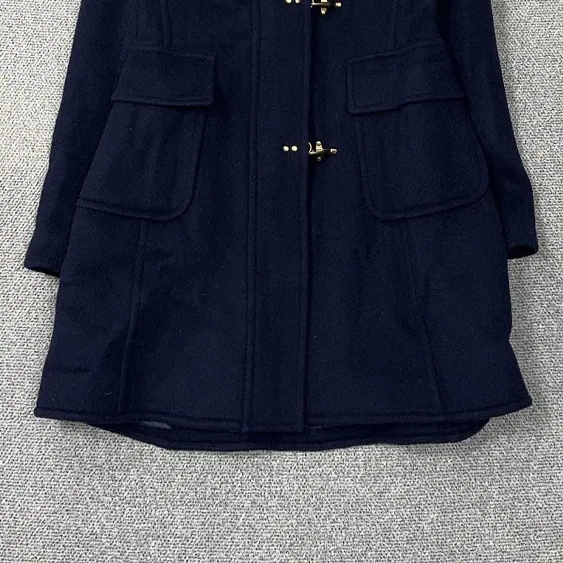 질스튜어트 코튼 네이비 코트 85-160 상품이미지4