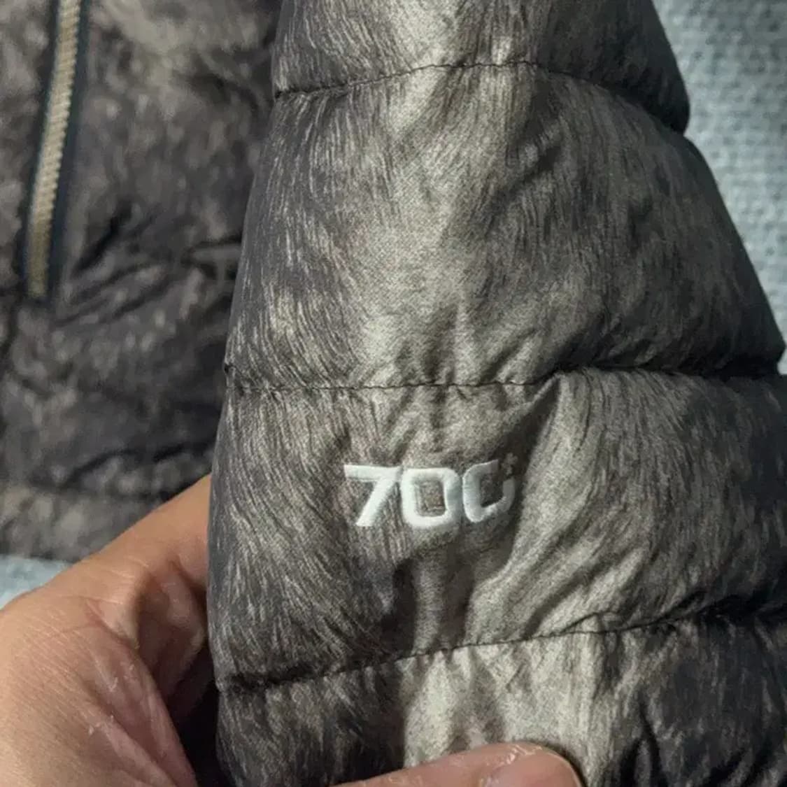 아이더 700 구스다운 경량 패딩 S 상품이미지4
