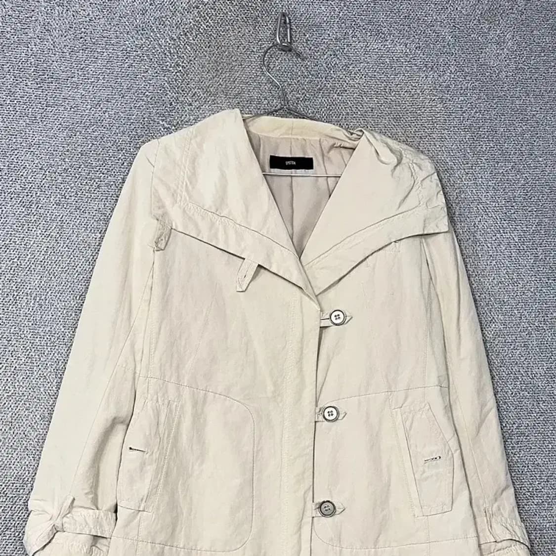 시스템 한섬 여성 크림 트렌치코트 88-98-165 상품이미지3
