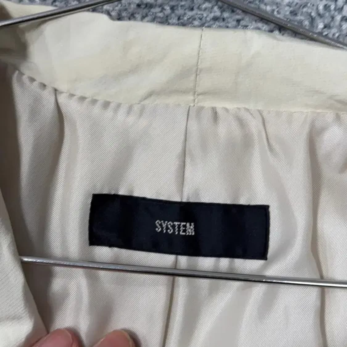 시스템 한섬 여성 크림 트렌치코트 88-98-165 상품이미지6