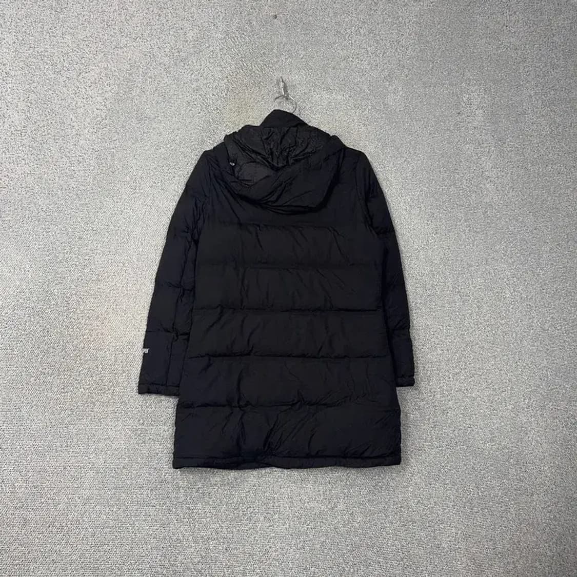 빈폴 블랙 거위털 구스다운 롱패딩 점퍼 95 상품이미지2