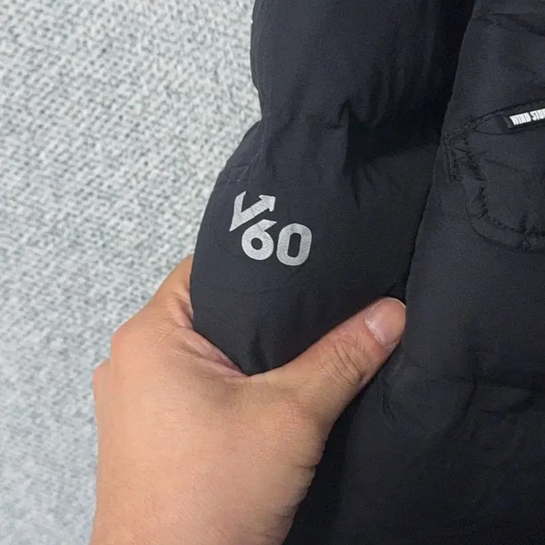 빈폴 블랙 거위털 구스다운 롱패딩 점퍼 95 상품이미지5