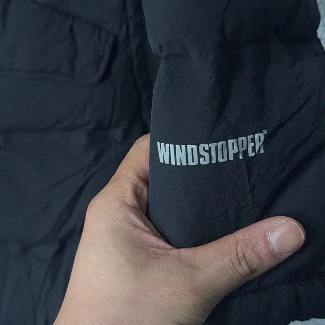 빈폴 블랙 거위털 구스다운 롱패딩 점퍼 95 상품이미지6