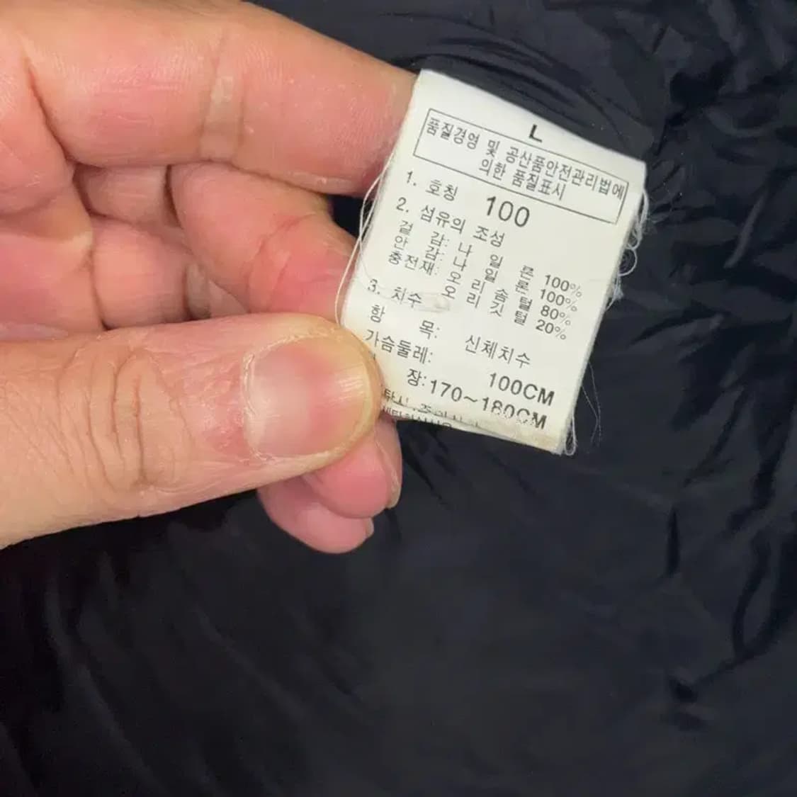 노스페이스 800 로고 덕다운 패딩 점퍼 100 상품이미지5