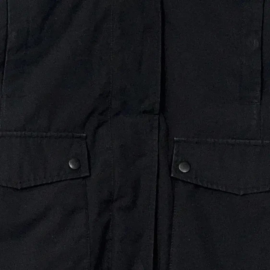 네파 블랙 로고 라쿤털 덕다운 패딩 점퍼 100 상품이미지6