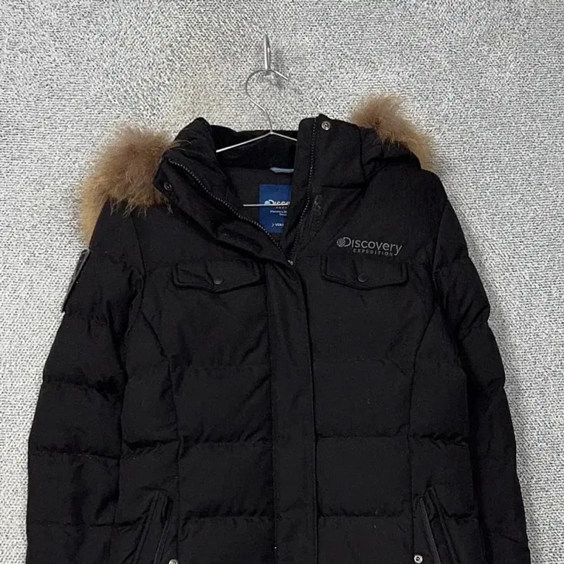 디스커버리 구스다운 블랙 패딩 100 상품이미지3