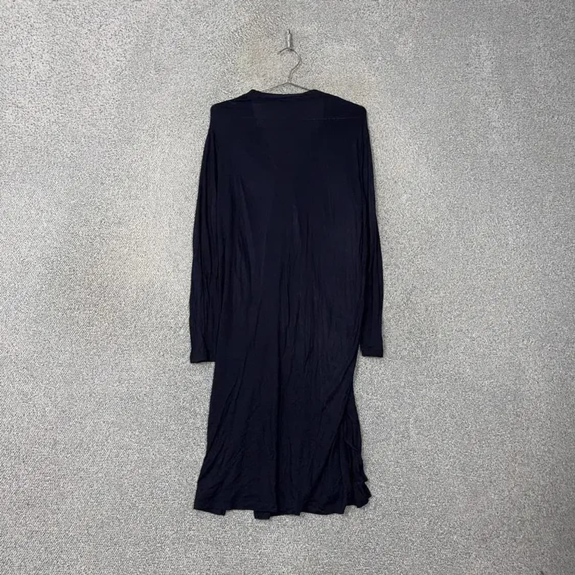 유니클로 블랙 롱 가디건 L 상품이미지2