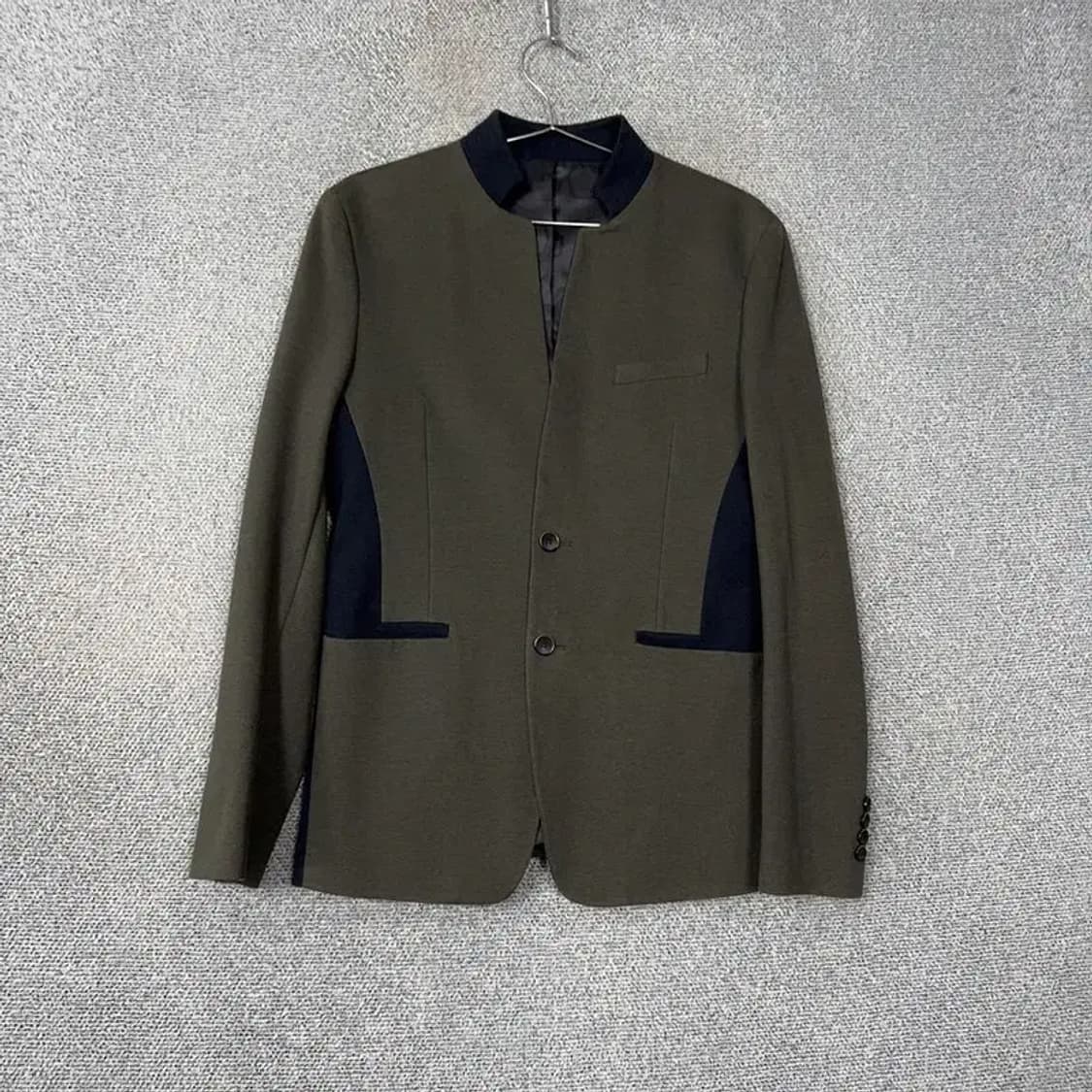 마인드브릿지 카키 클래식 코튼 블레이져 100 상품이미지1