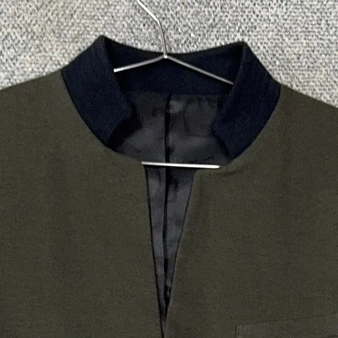 마인드브릿지 카키 클래식 코튼 블레이져 100 상품이미지3