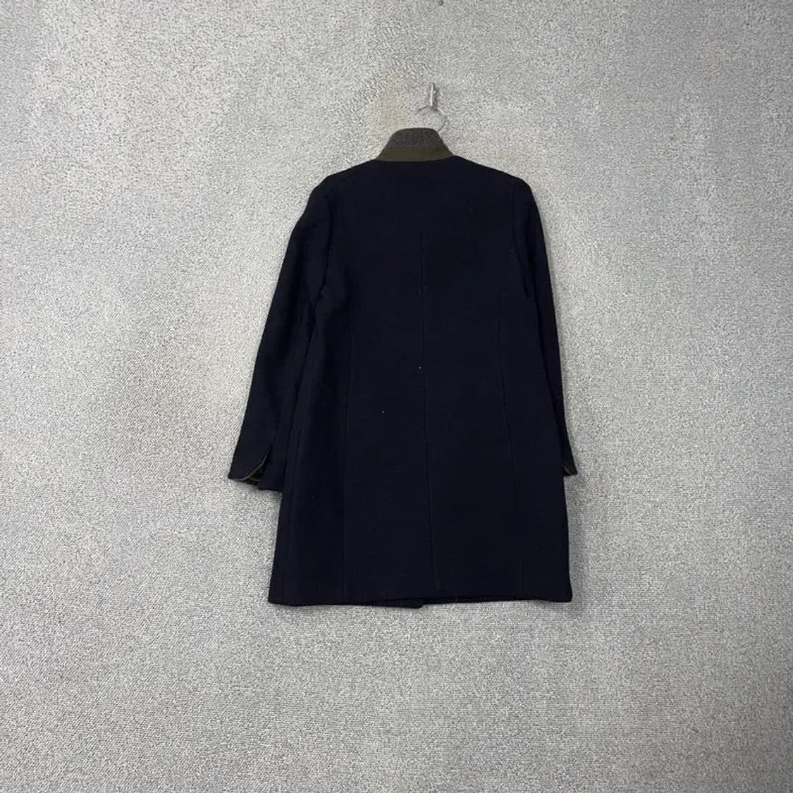 해지스 여성 네이비 앙고라 코트 95-165 상품이미지2