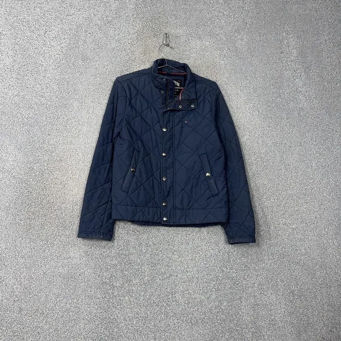 타미힐피거 여성 퀄팅 네이비 자켓 M 상품이미지1