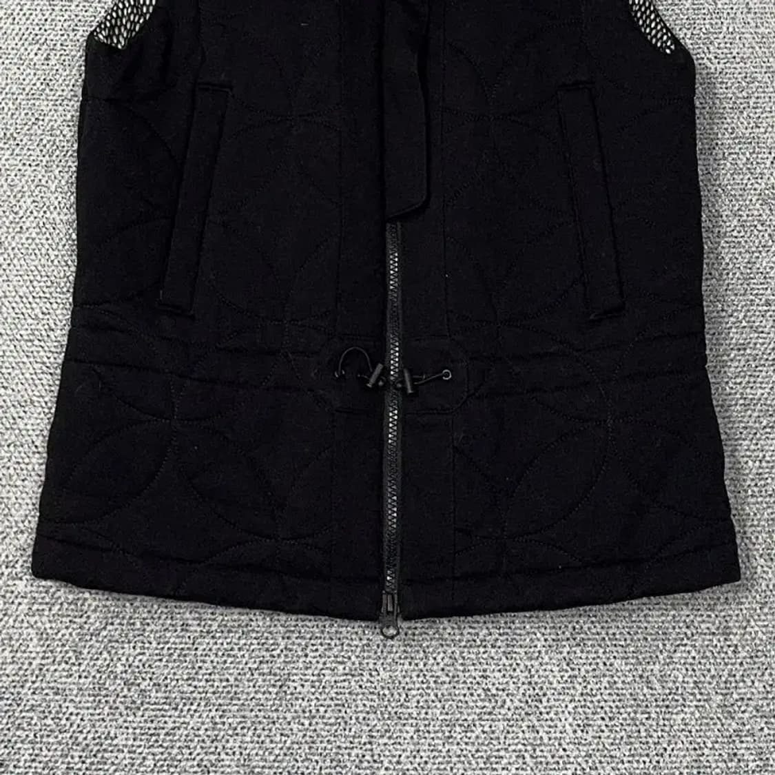 코오롱 코튼 블랙 패딩 조끼 90 상품이미지4