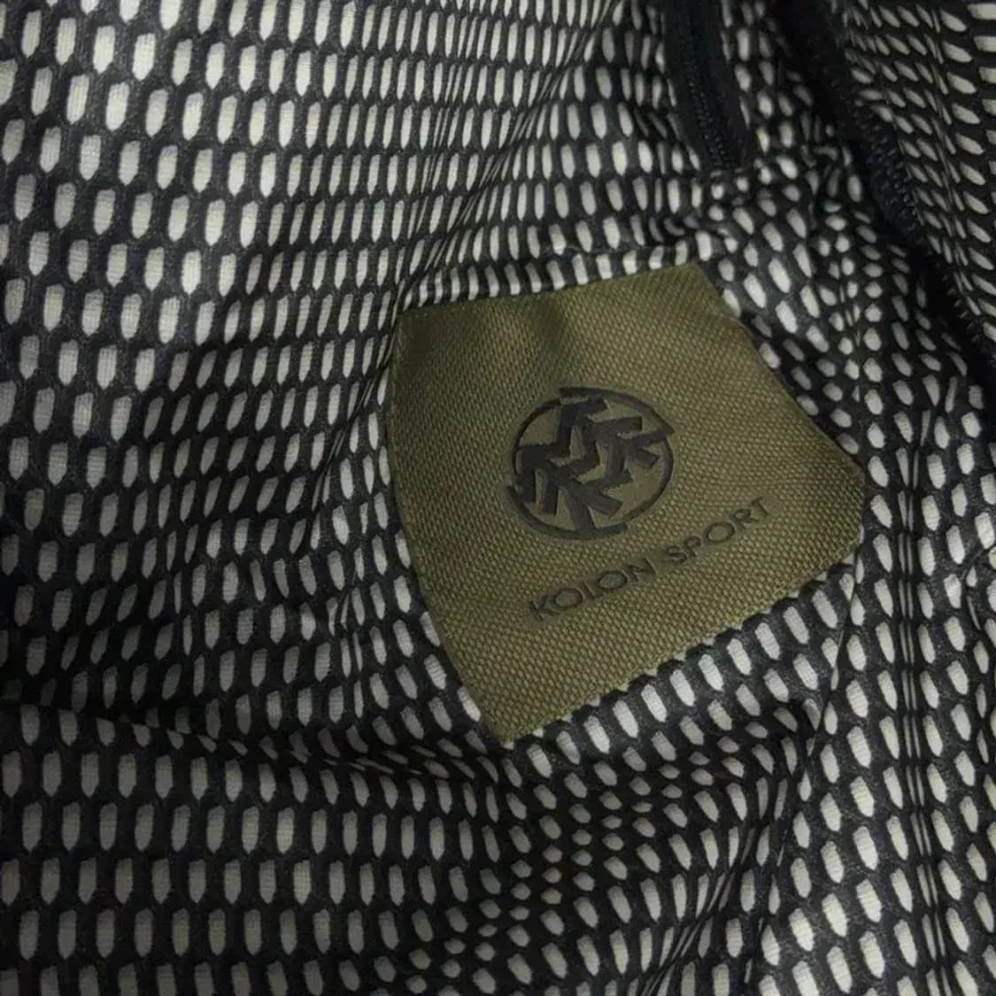 코오롱 코튼 블랙 패딩 조끼 90 상품이미지5