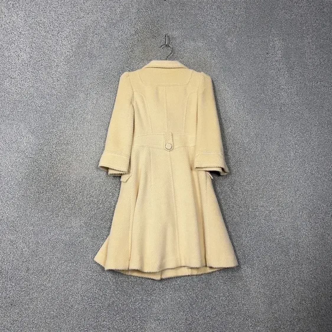 에고이스트 여성 클래식 베이지 크림 울 코트 55 상품이미지2