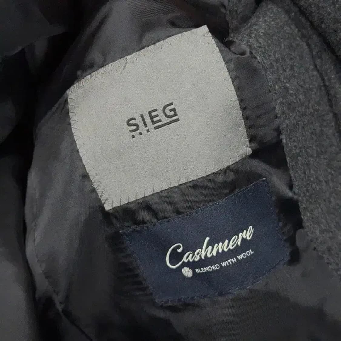 지이크 남성 클래식 캐시미어 울 코트 95 상품이미지5