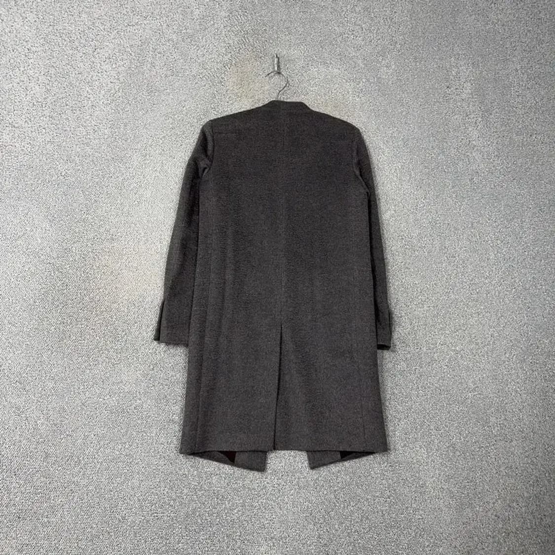타임 한섬 여성 캐시미어 100% 클래식 그레이 코트 82-94-160 상품이미지2