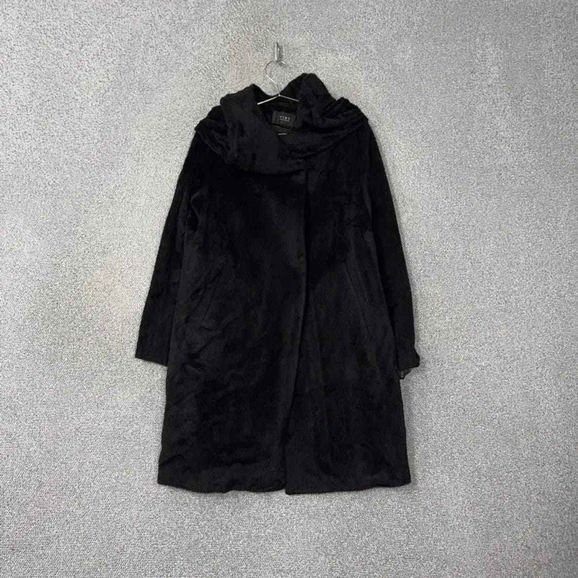 타임 한섬 여성 울 블랙 코트 88-98-165 상품이미지1