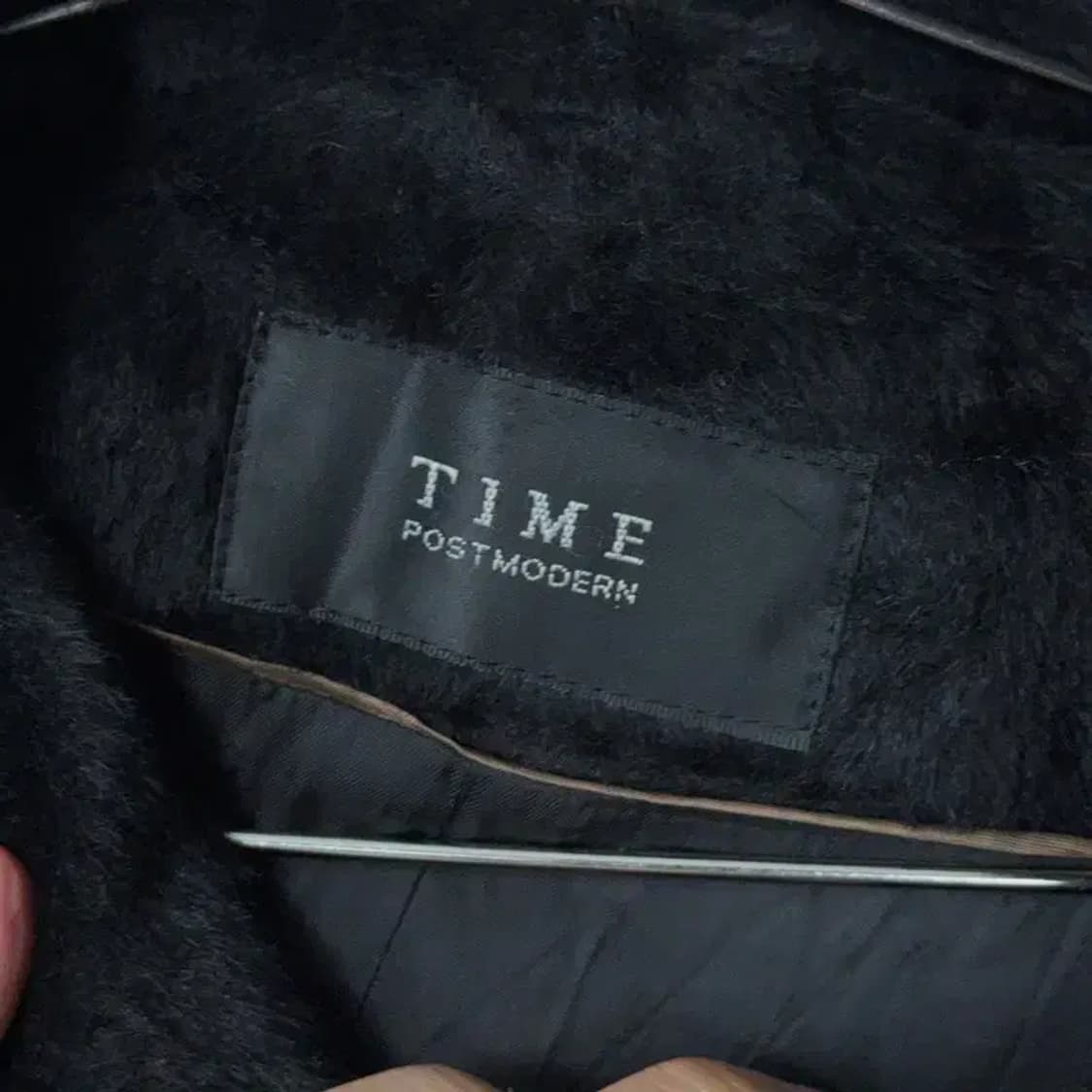 타임 한섬 여성 울 블랙 코트 88-98-165 상품이미지5