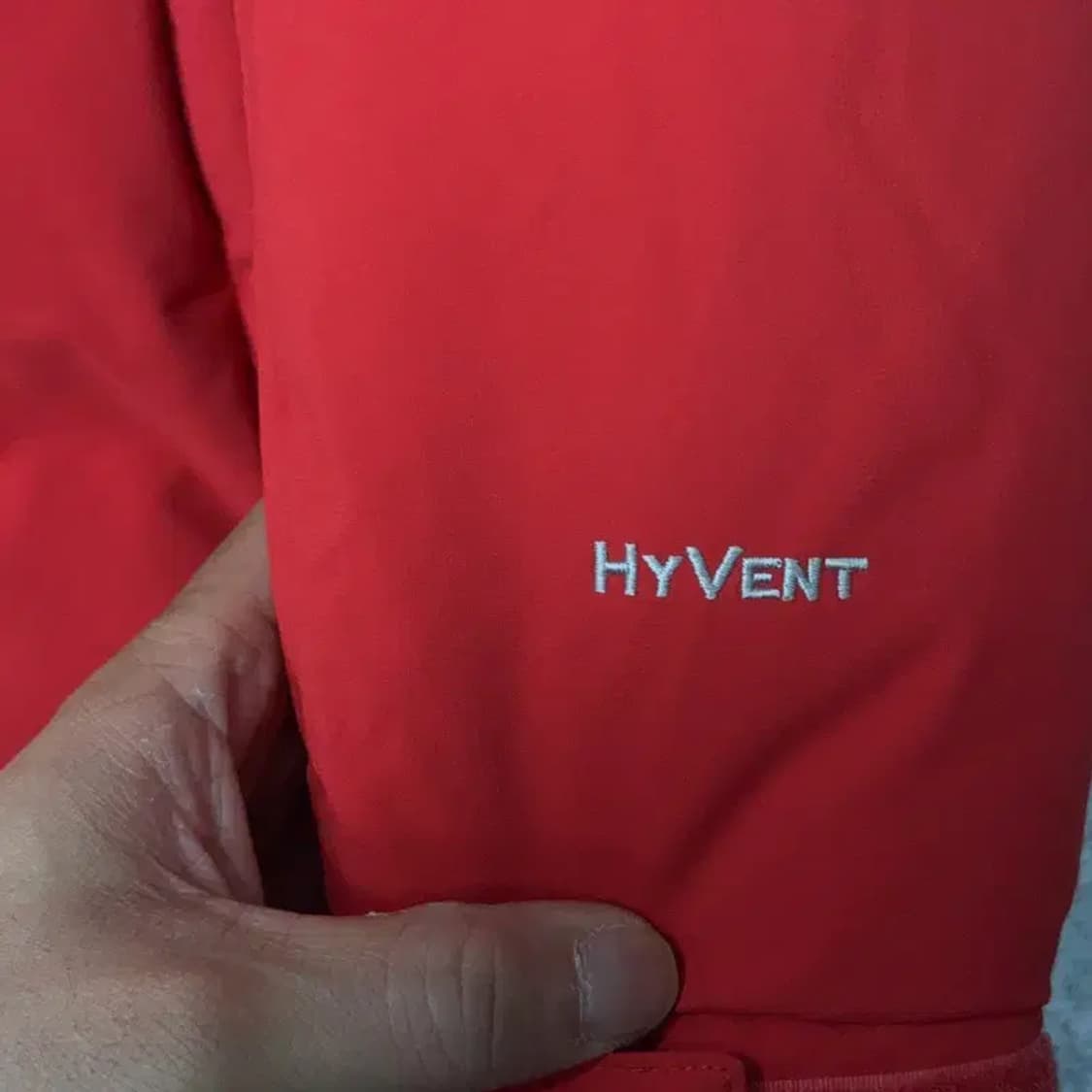 노스페이스 하이벤트 여성 레드 패딩 80 상품이미지3