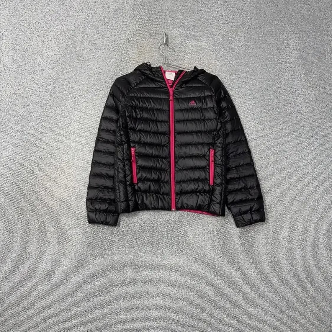 아디다스 여성 경량 블랙 패딩 90 상품이미지1