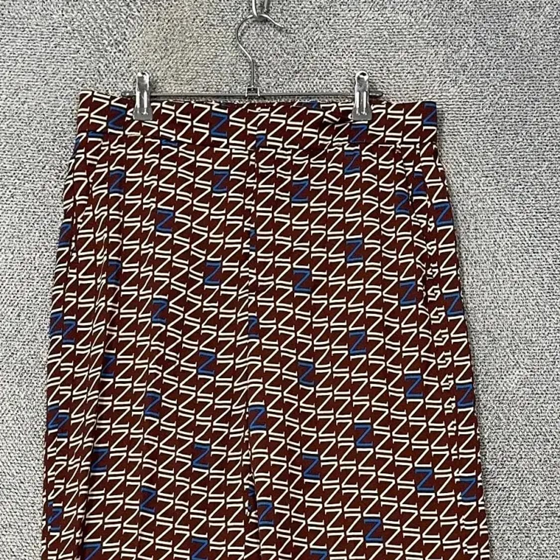 자라 여성 팬턴 브라운 팬츠 L 상품이미지3