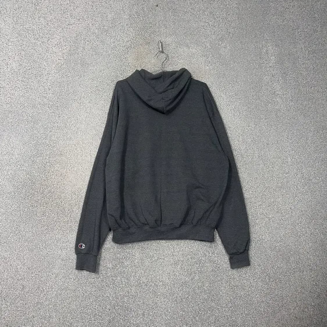 챔피온 딥그레이 로고 후드집업 L 상품이미지2