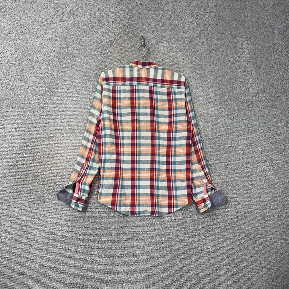타미힐피거 다채색 체크 코튼 셔츠 S 상품이미지2