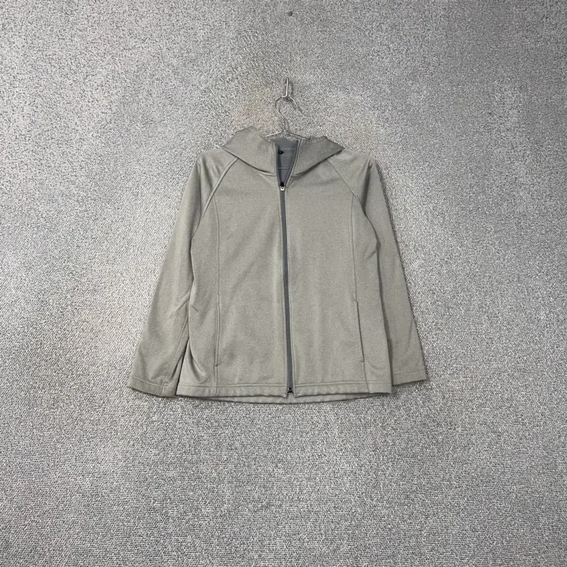 유니클로 라이트 그레이 기능성 후드집업 M 상품이미지1