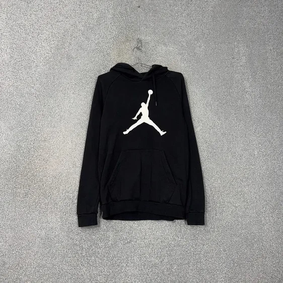 조던 점프맨 프린팅 블랙 후드티 M 상품이미지1