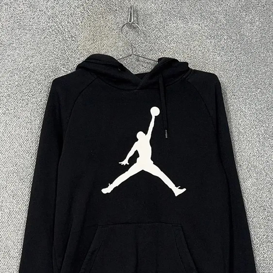 조던 점프맨 프린팅 블랙 후드티 M 상품이미지3
