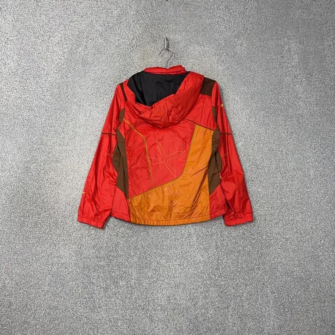 밀레 레드 로고 멀티컬러 기능성 바람막이 S 상품이미지2