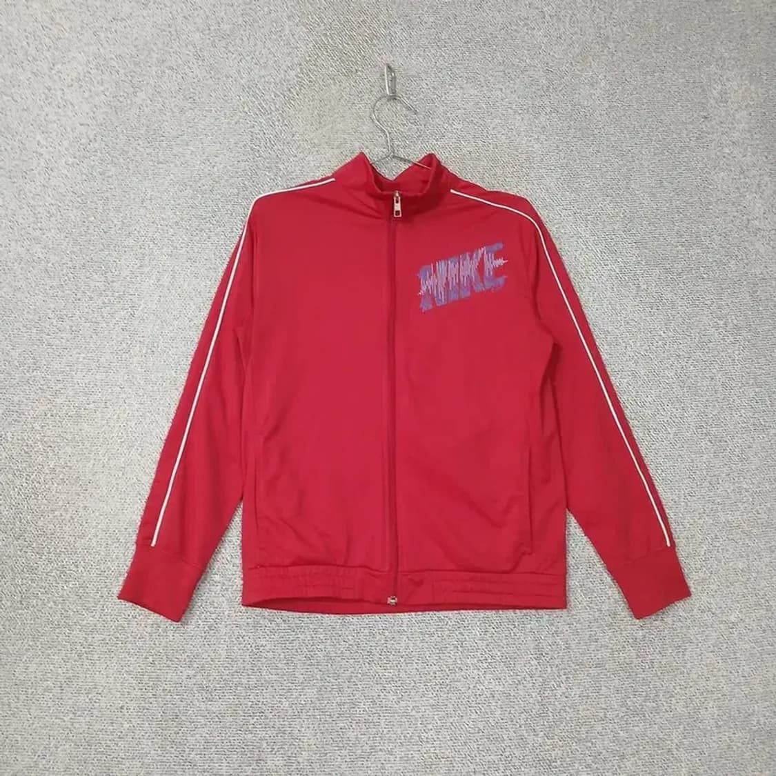 나이키 스펠로고 레드 트랙탑 져지 XL 상품이미지1