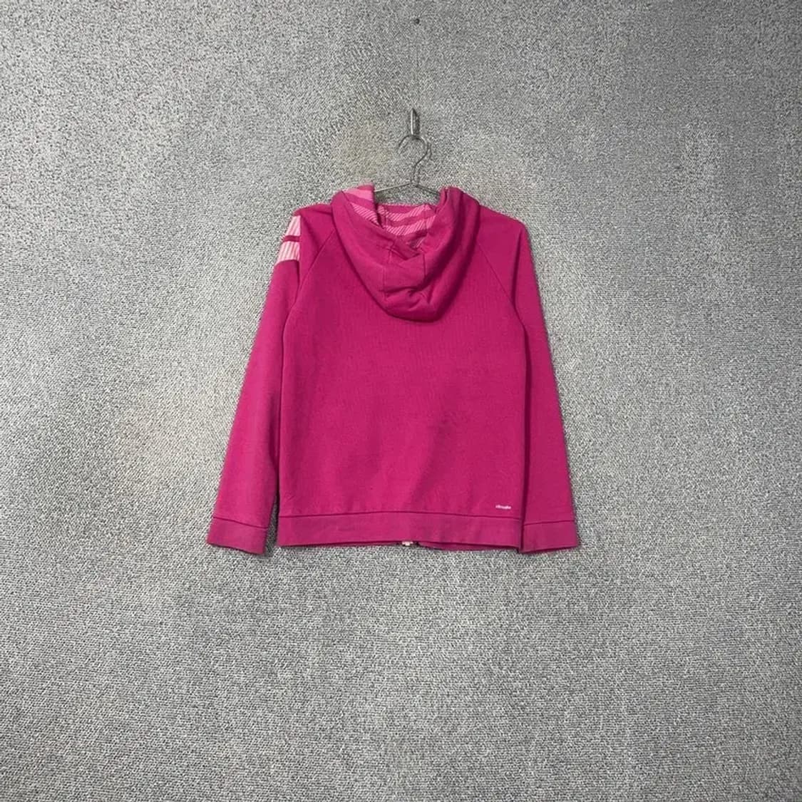 아디다스 핑크 빈티지 프린팅 후드집업 M 상품이미지2