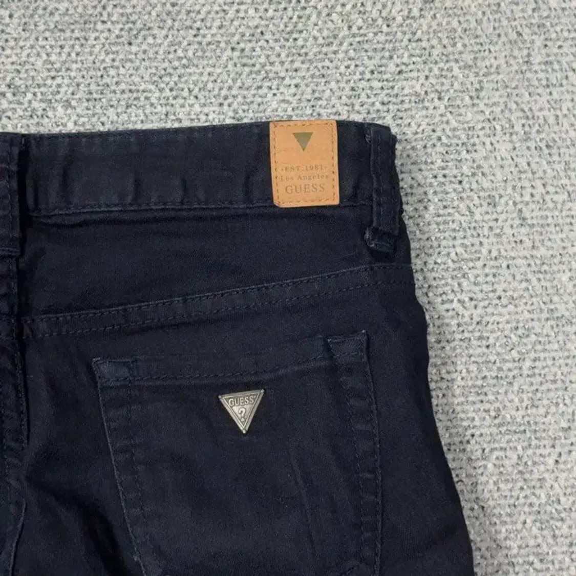 게스 실버로고 스키니진 25 상품이미지5