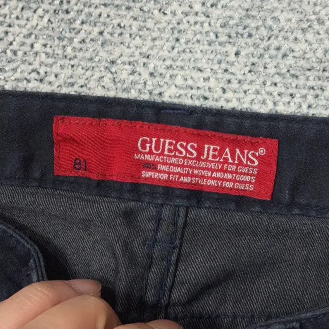 게스 실버로고 스키니진 25 상품이미지6