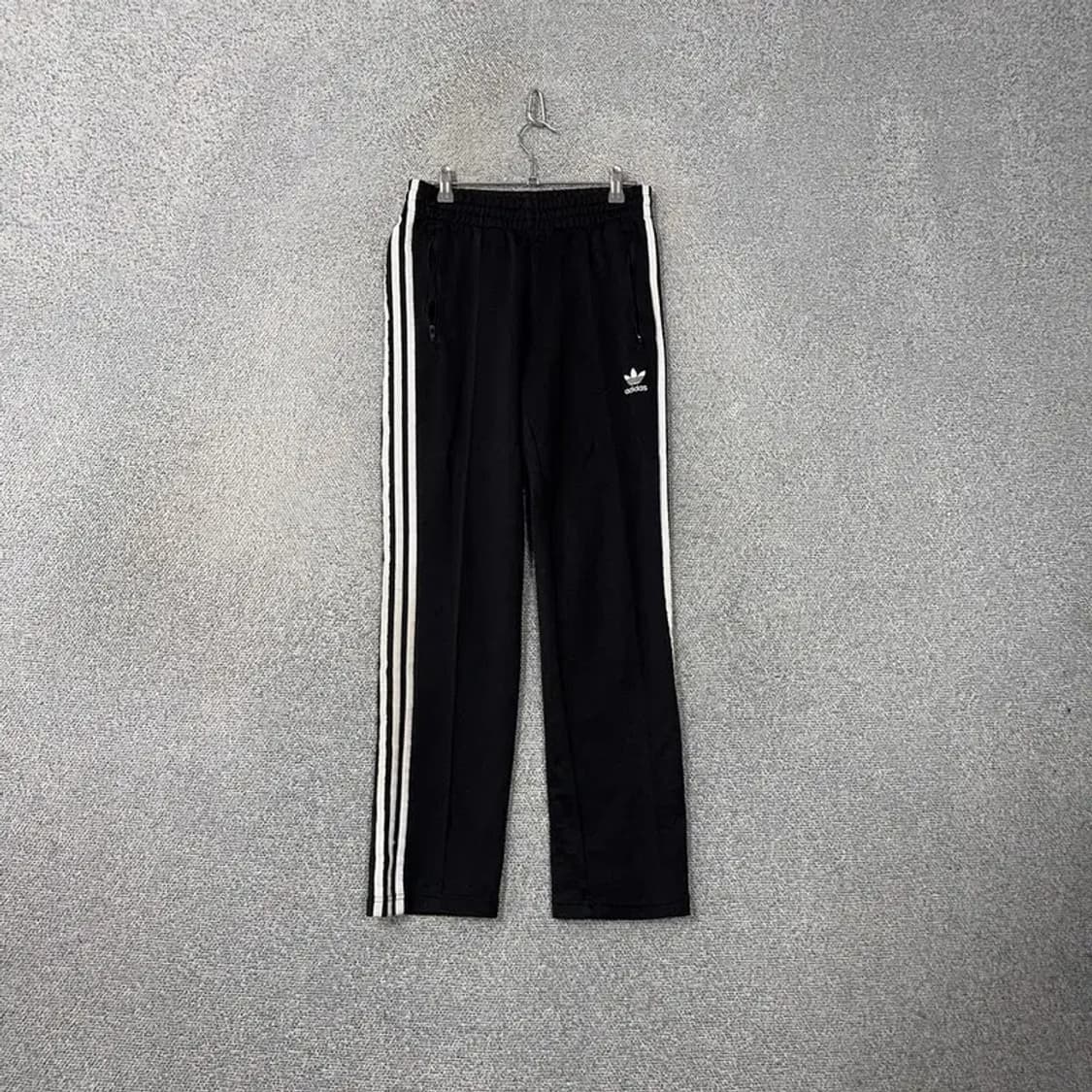 아디다스 불꽃로고 삼선 블랙 팬츠 S 상품이미지1