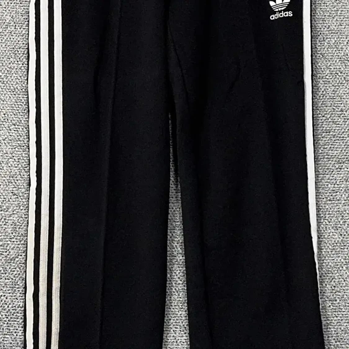 아디다스 불꽃로고 삼선 블랙 팬츠 S 상품이미지4