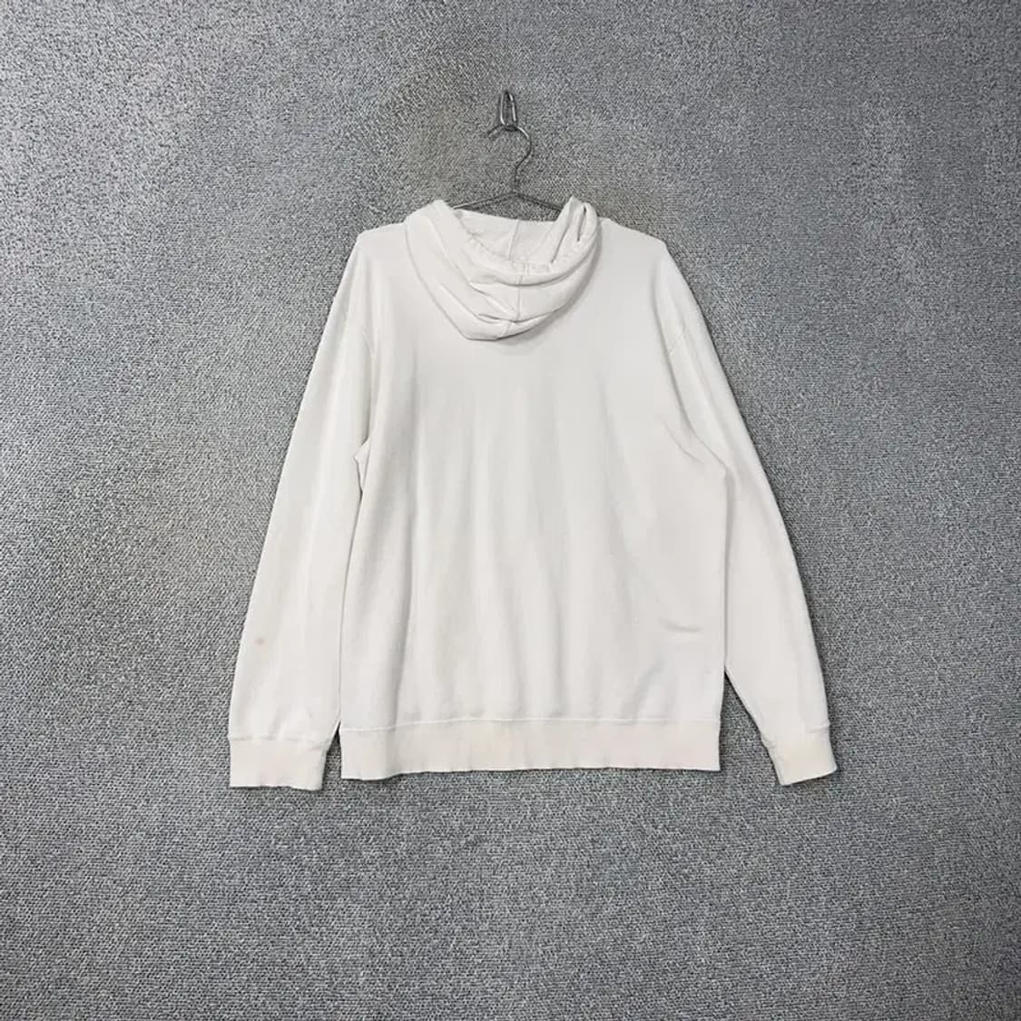 아디다스 프린팅 화이트 후드티 M 상품이미지2