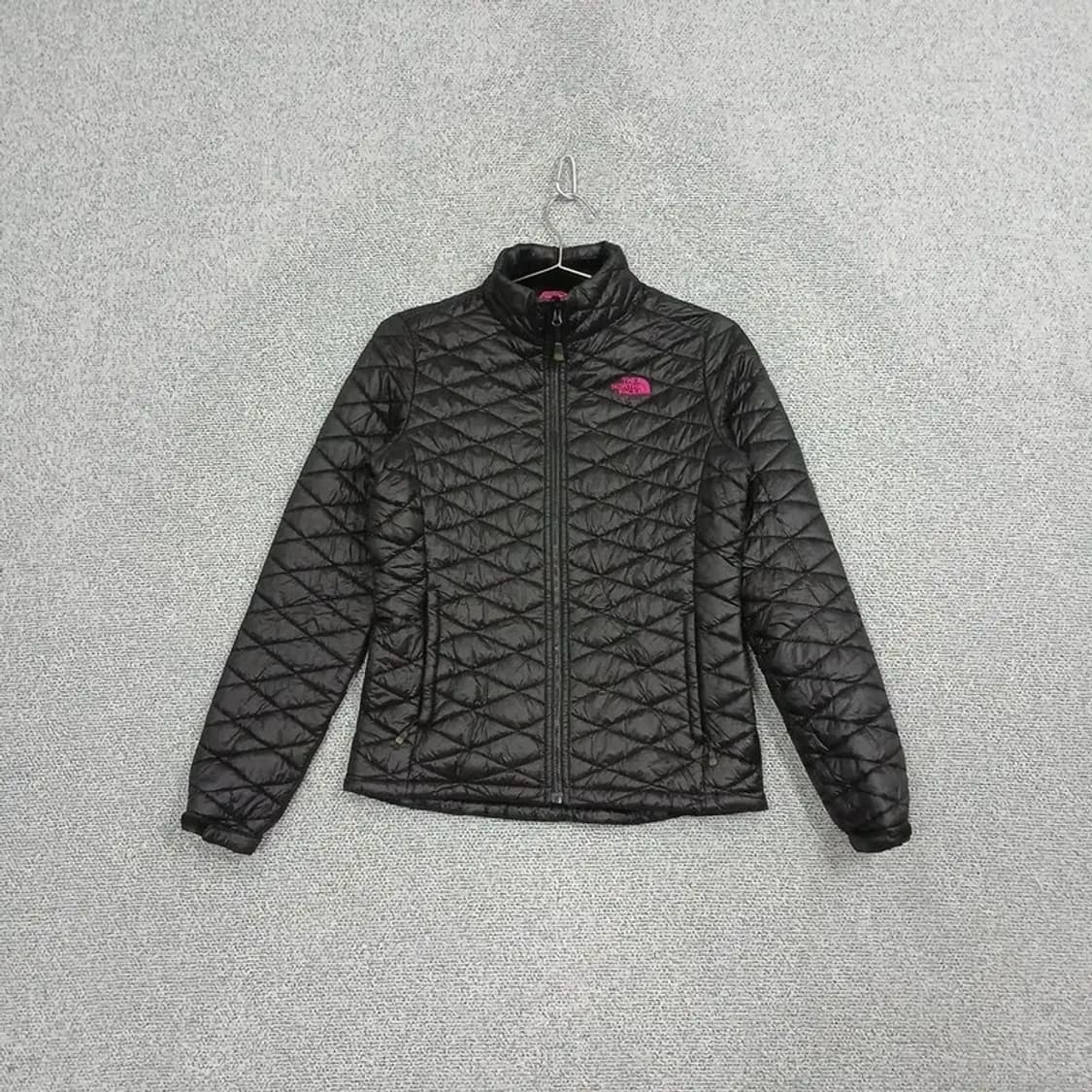 노스페이스 퀄팅 블랙 경량 패딩 80 상품이미지1