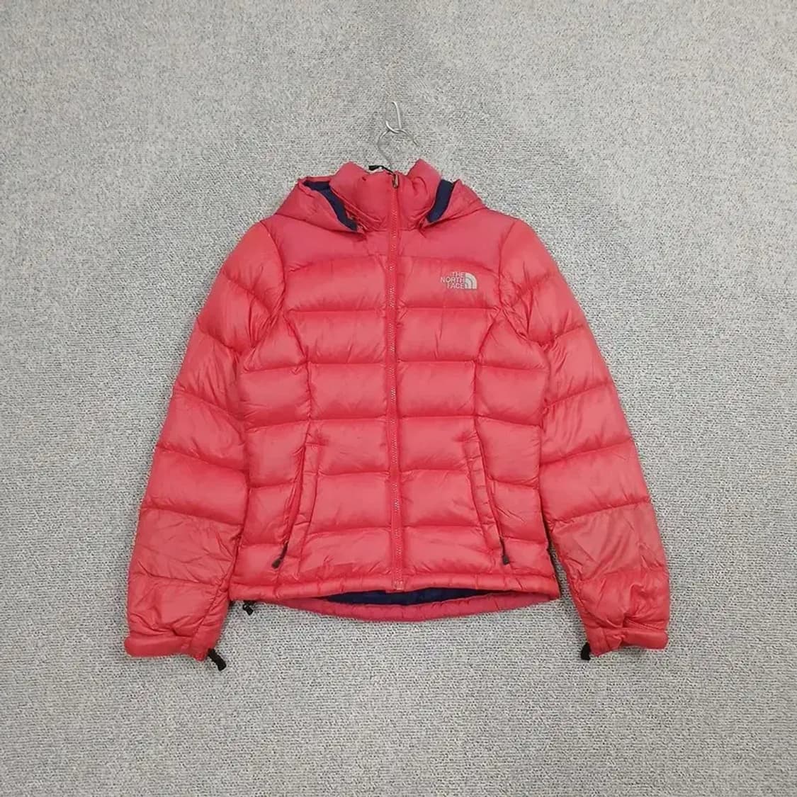 노스페이스 눕시700 구스다운 코랄 패딩 S 상품이미지1