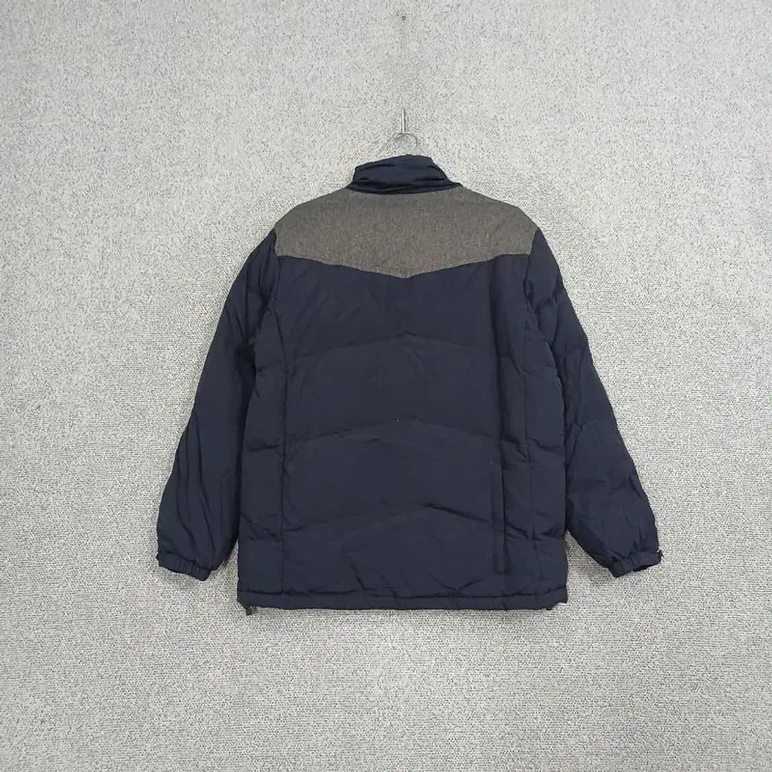 아디다스 네이비 쿼드포켓 덕다운 패딩 점퍼 M 상품이미지2