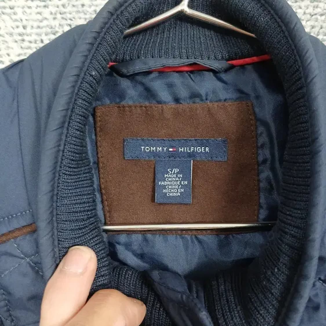 타미힐피거 여성 퀄팅 네이비 자켓 S 상품이미지3
