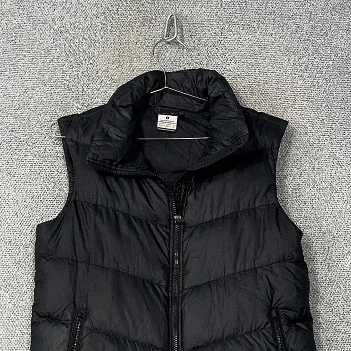 나이키 여성 블랙 패딩 조끼 L 상품이미지3