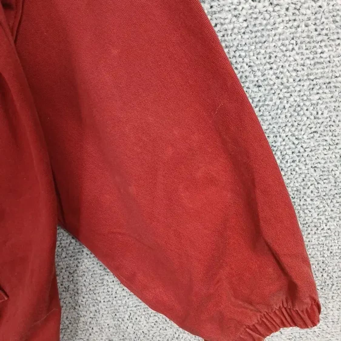 지오다노 레드 로고 해링턴 워크 자켓 M 상품이미지3