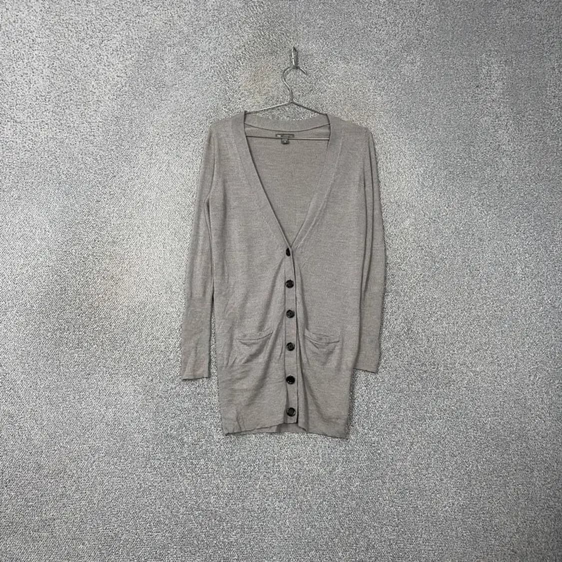 갭 라이트 그레이 울 니트 가디건 XS 상품이미지1