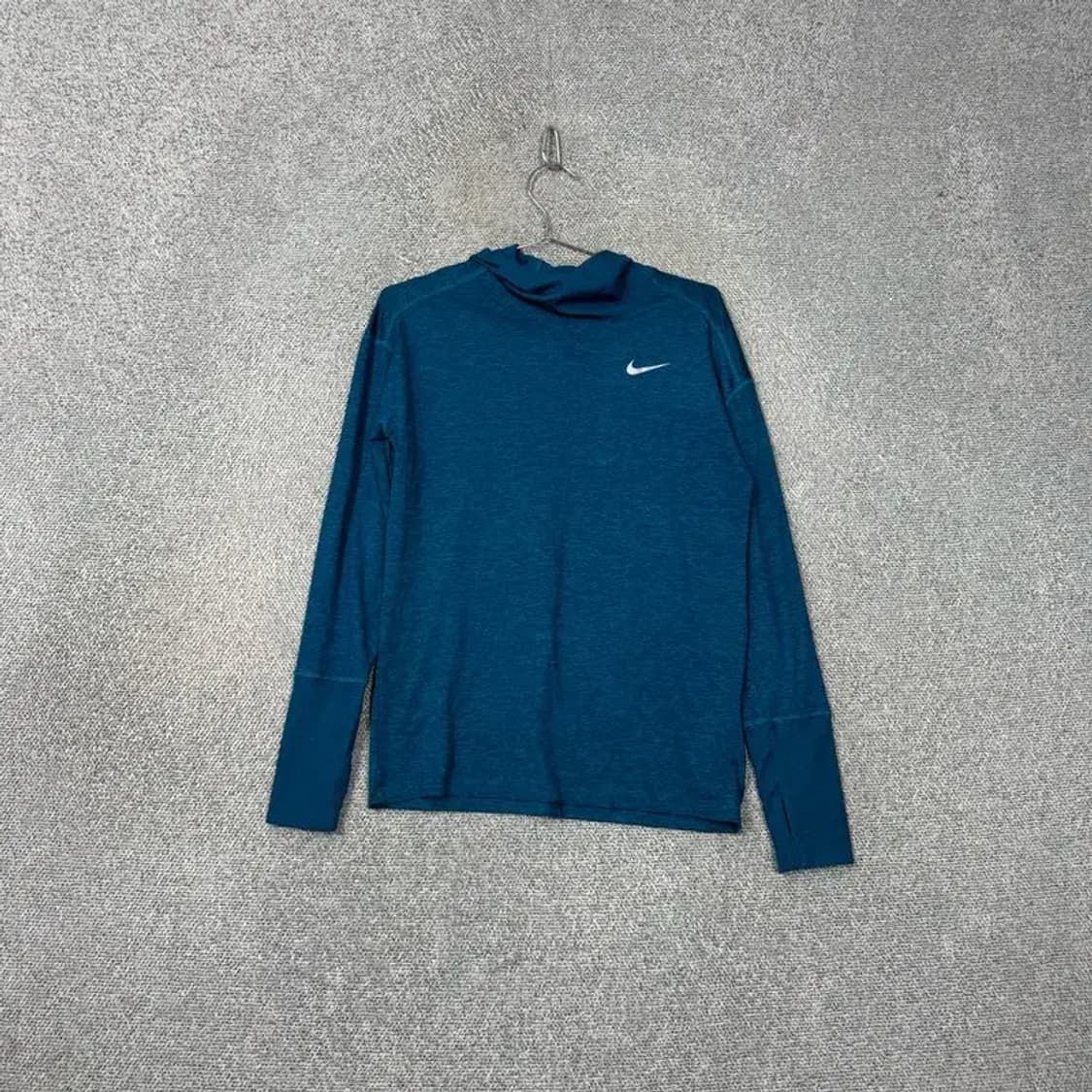 나이키 드라이핏 기능성 블루 후드티 LG 상품이미지1