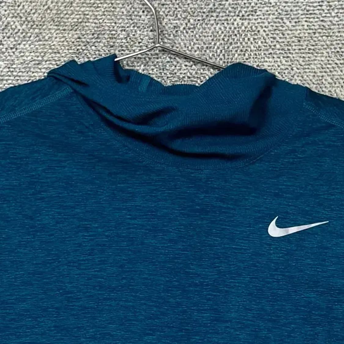 나이키 드라이핏 기능성 블루 후드티 LG 상품이미지3