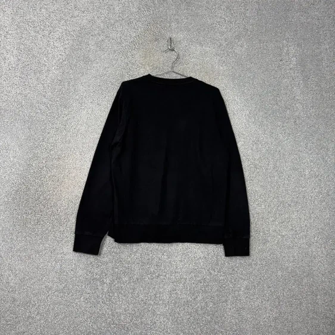 휠라 블랙 로고 캐주얼 코튼 맨투맨 L 상품이미지2