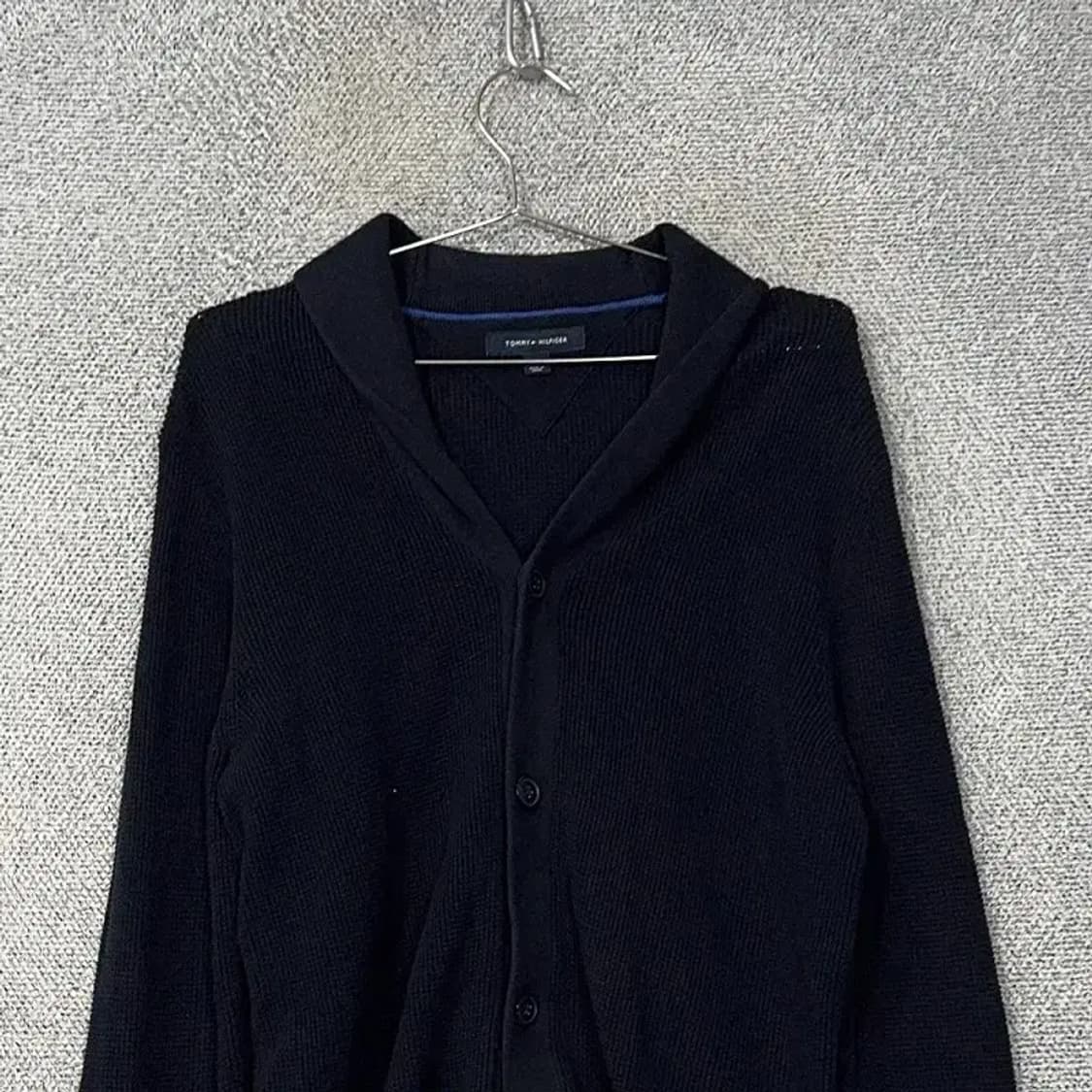 타미힐피거 네이비 숄카라 니트 가디건 M 상품이미지3