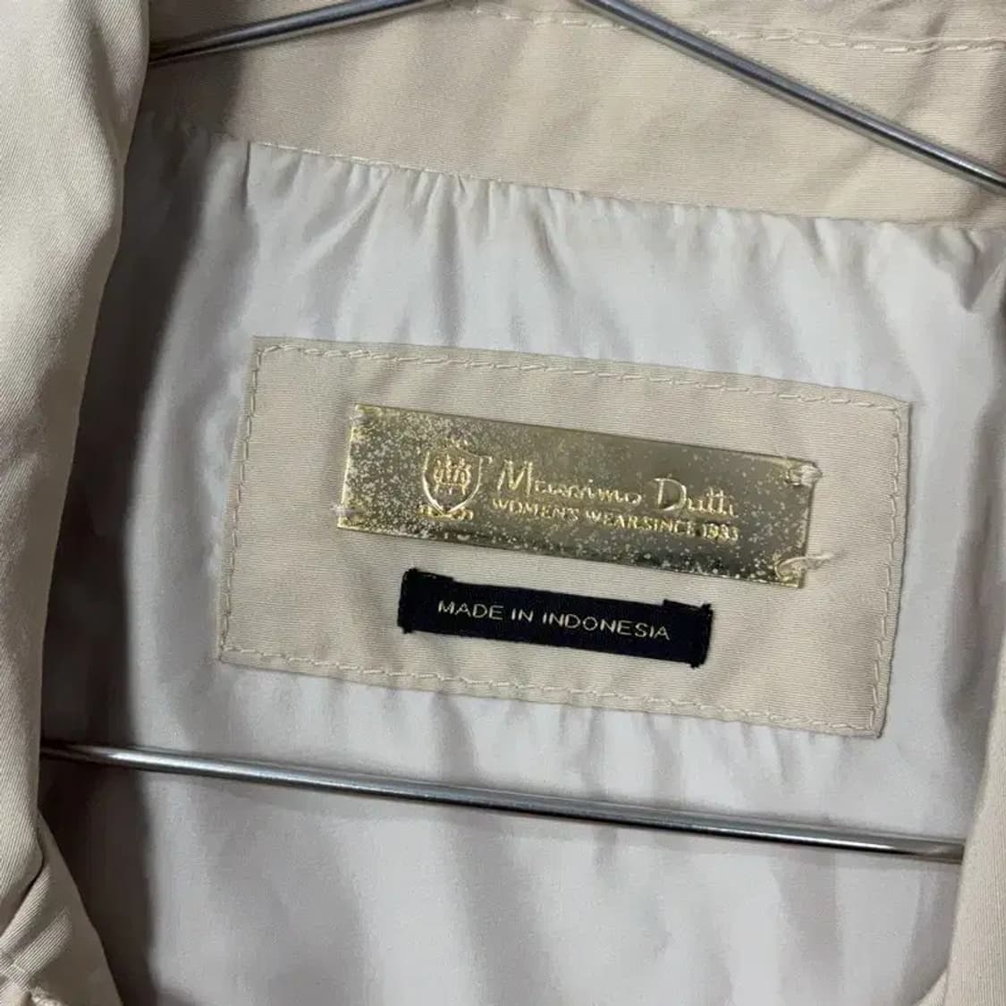 마시모두띠 베이지 클래식 블레이저 M 상품이미지3